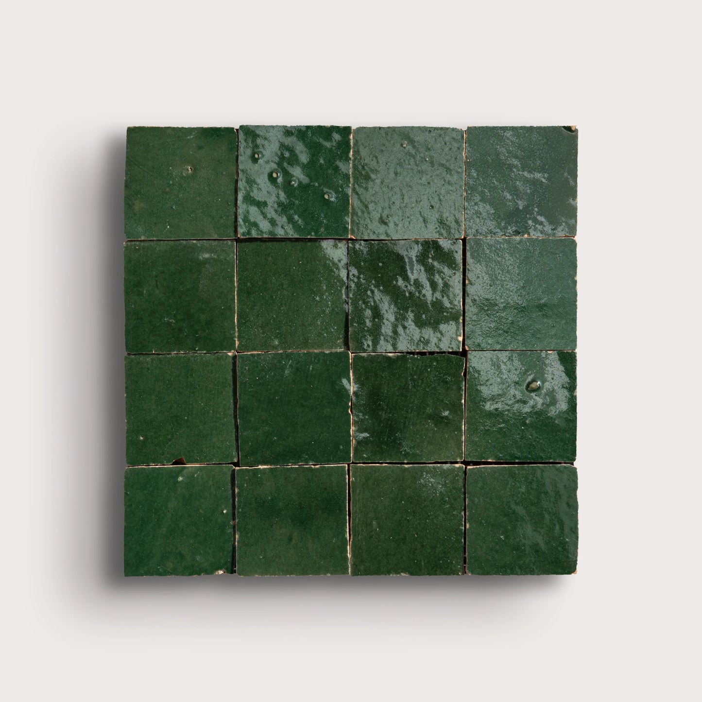 Emerald Green 2x2 Mosaic Zellige Tile