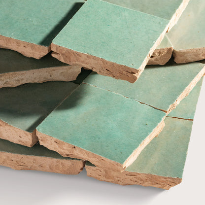 Sea Green 2x2 Mosaic Zellige Tile