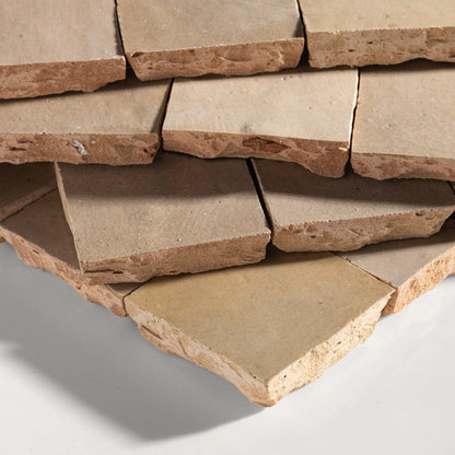 Glazed Clay 2x2 Mosaic Zellige Tile