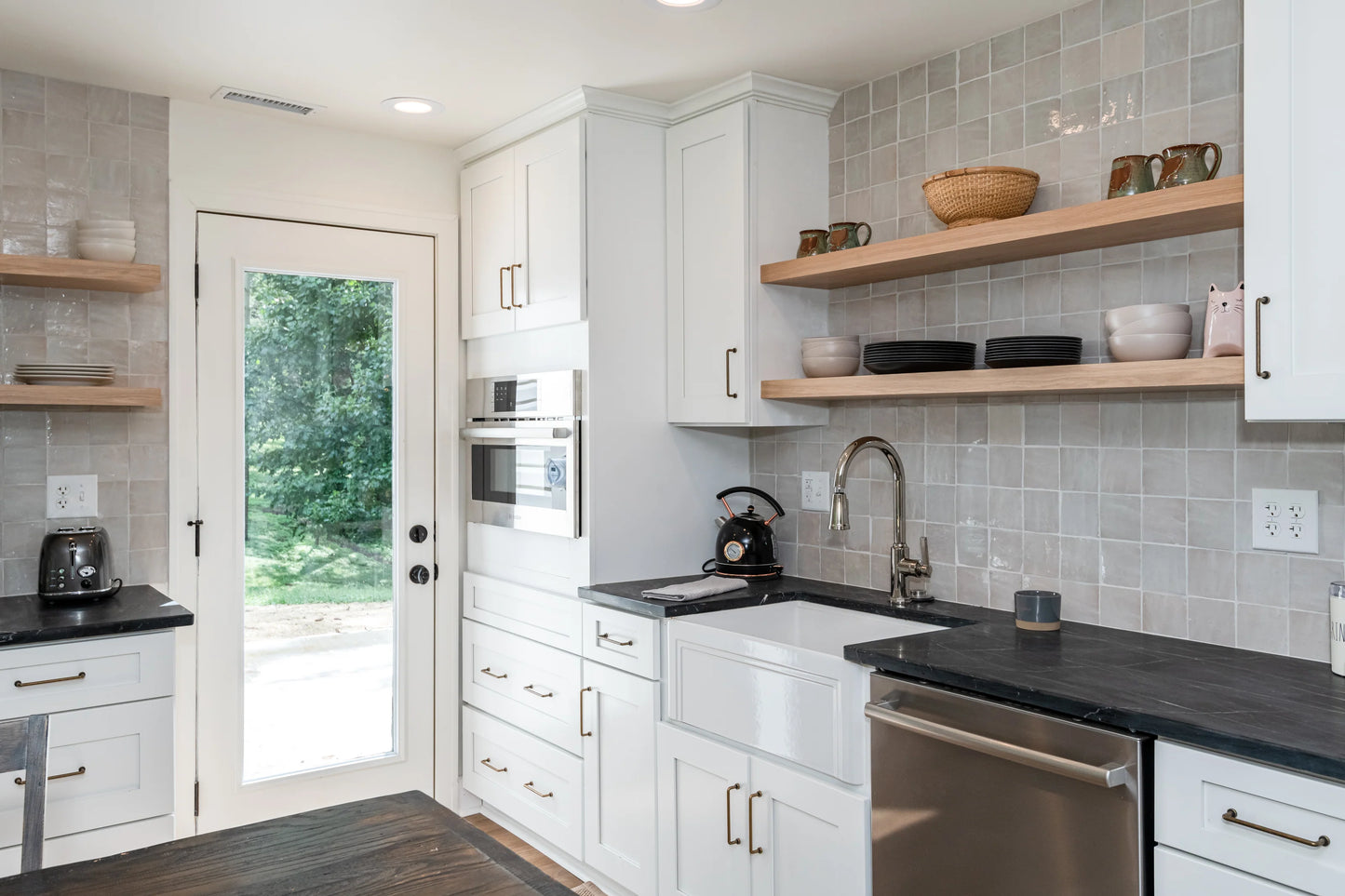Natural White 4x4 Zellige Tile