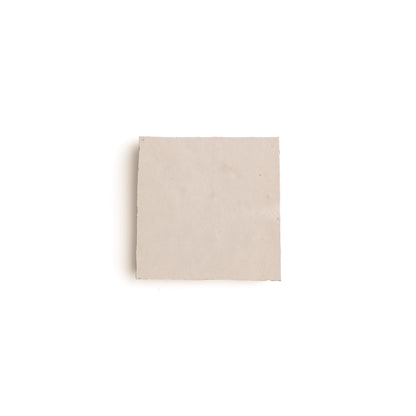 Natural White 4x4 Zellige Tile
