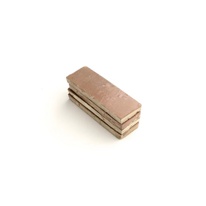 Blush 2x6 Thin Bejmat Zellige Tile