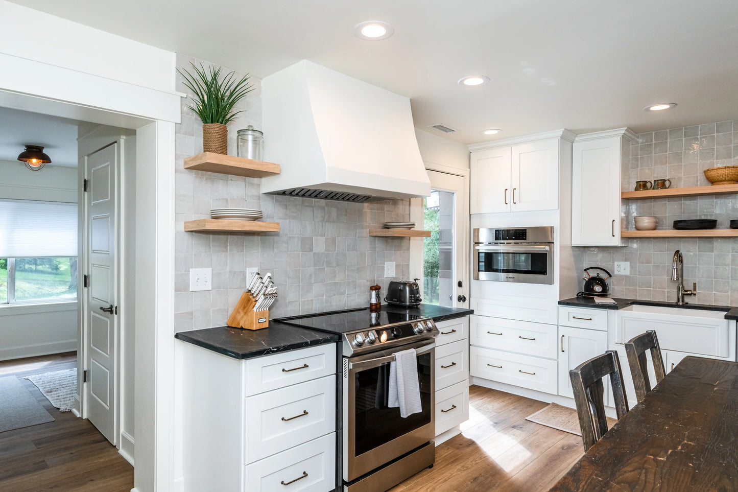 Natural White 4x4 Zellige Tile