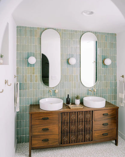 Sea Green 2x6 Thin Bejmat Zellige Tile