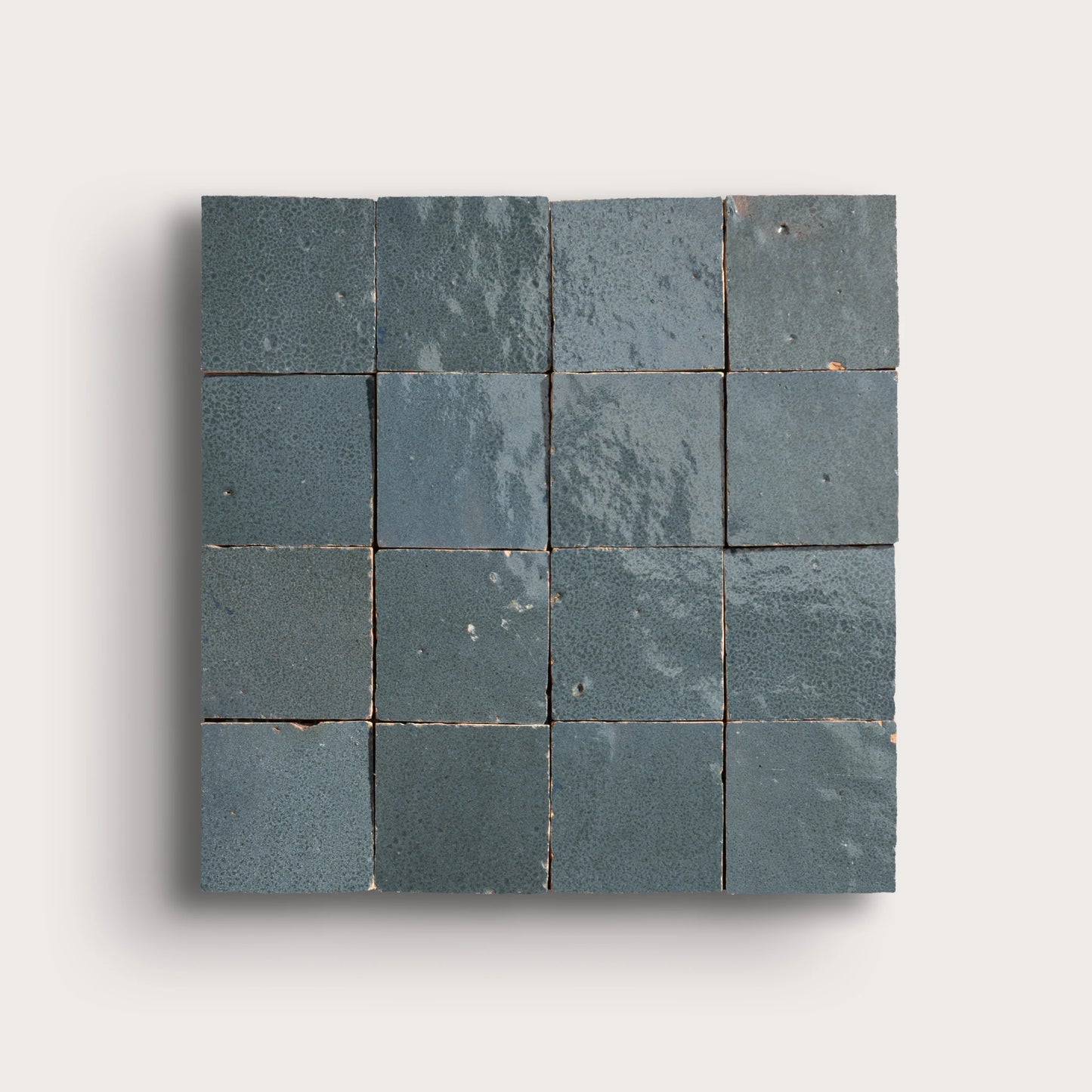 Steel Grey 2x2 Mosaic Zellige Tile