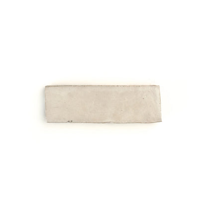 Snow White 2x6 Thin Bejmat Zellige Tile