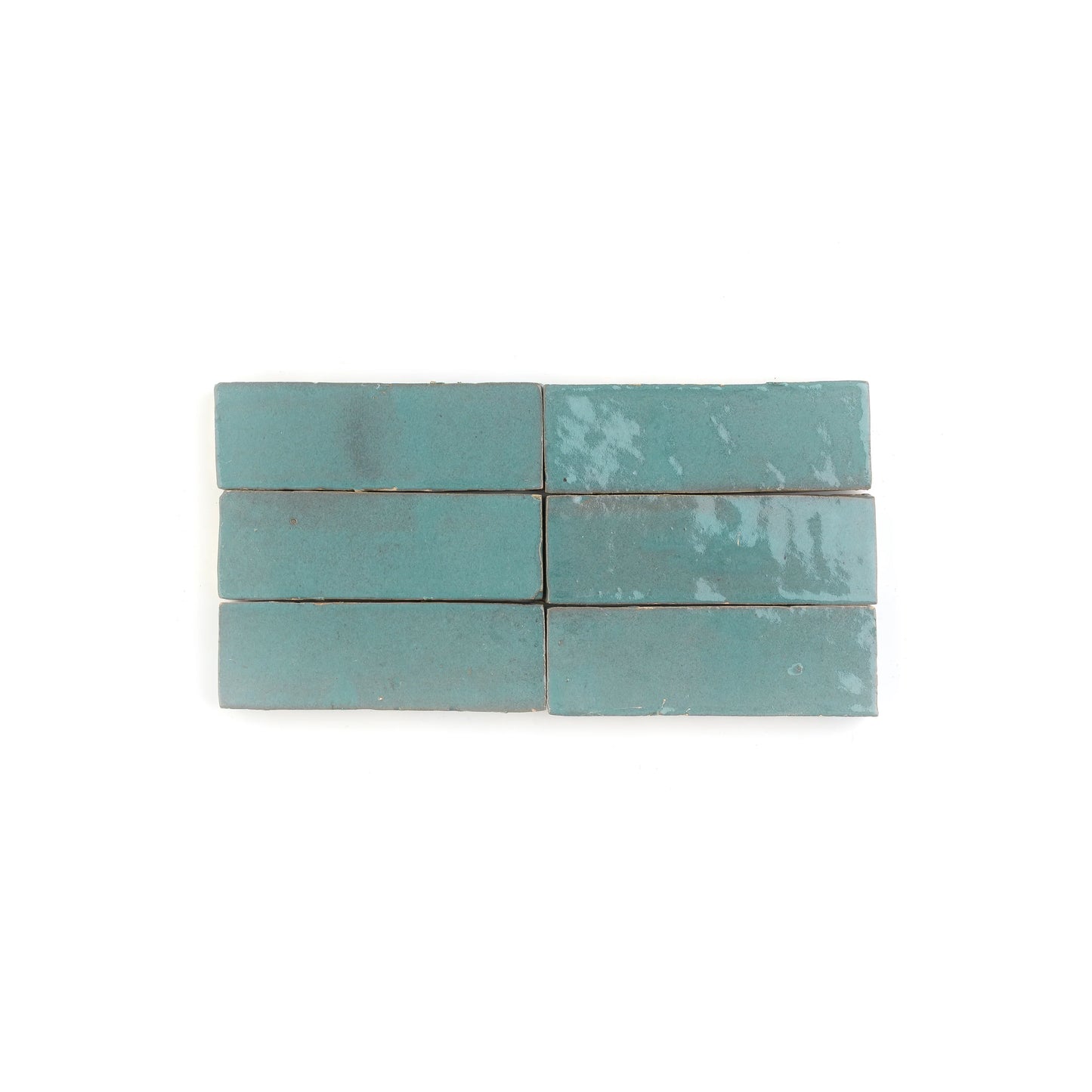 Mediterranean Blue 2x6 Thin Bejmat Zellige Tile