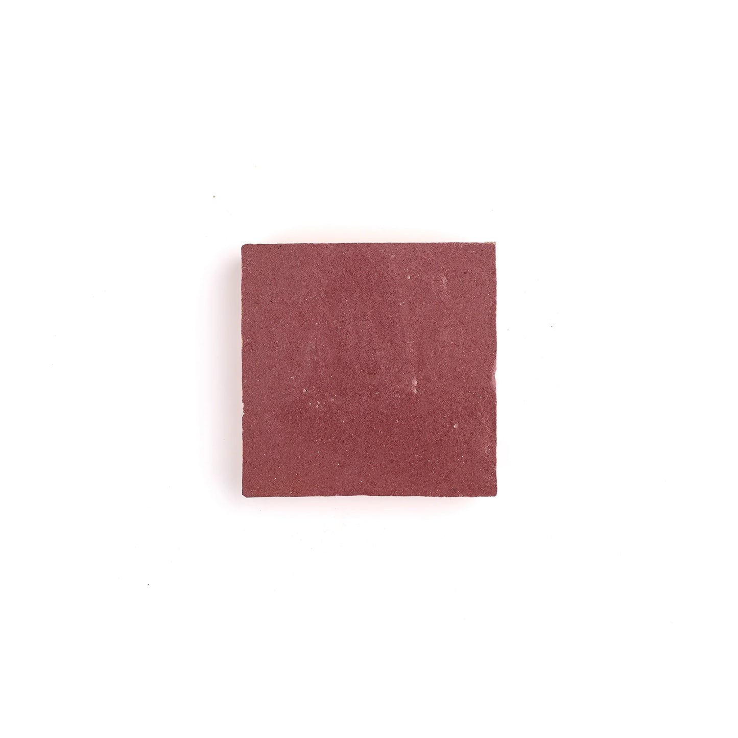 Rouge 4x4 Zellige Tile