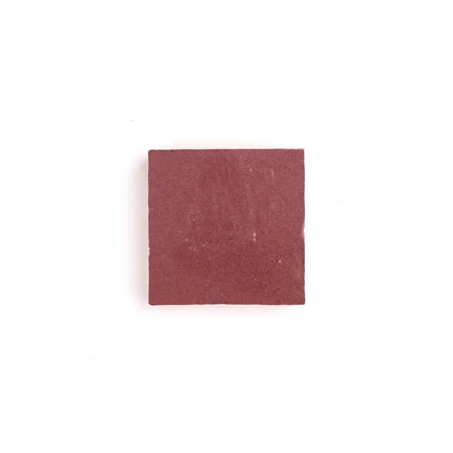 Rouge 4x4 Zellige Tile