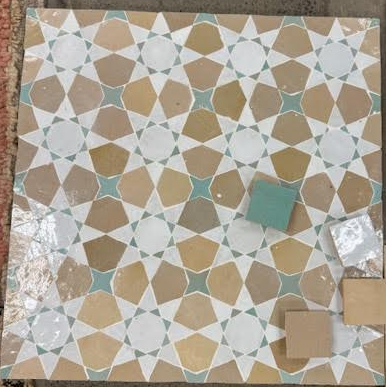 Custom Tile - Zellige Mosaic - zel023 - $86.95/sq ft-Main Inventory-Riad Tile