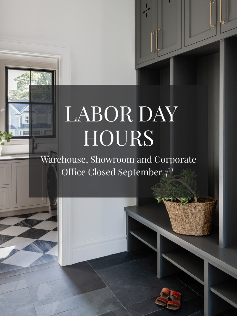 Great craft takes work. Today, we're taking a break.

Riad Tile will be closed on Monday, September 7th, in observance of Labor Day.

Tile: Black Brazilian Slate 12x12 and 24x24, Casablanca Carrara & Bardiglio Grey Dark Checkerboard Bundle
Design: @mif_design
Photo: @lindapordonphotography