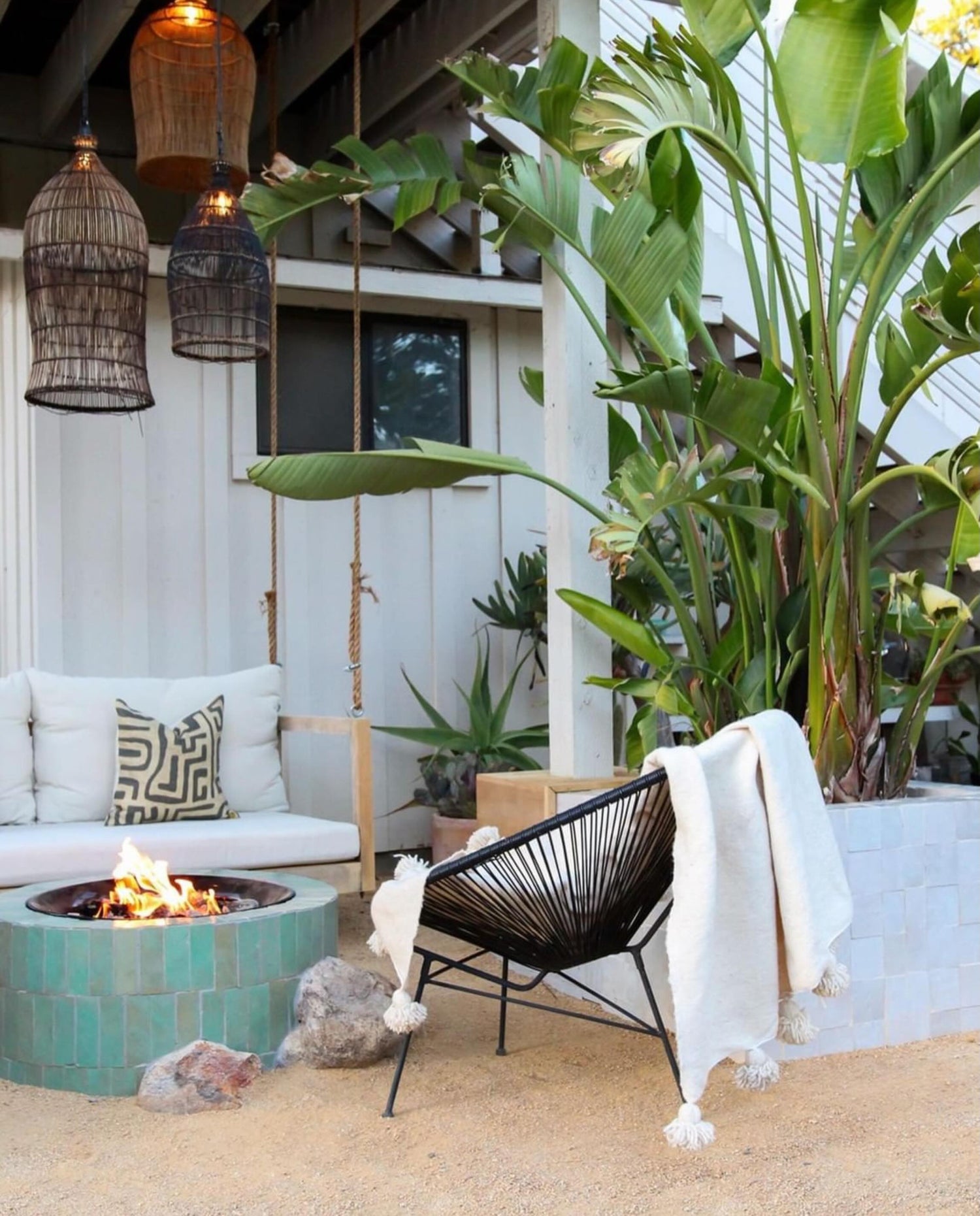 Summer has a way of pulling life outdoors. Morning coffee on the patio. Long lunches that turn into dinner. Bare feet by the pool. One more conversation around the fire.

Tile creates the spaces where those moments happen, bringing beauty, texture, and permanence to every season, but especially this one.

Whether it’s a breezeblock courtyard, a tiled fire pit, a pool surround, or a patio made for gathering, outdoor spaces deserve just as much attention as the rooms inside.

Image 1
Tile: Sea Green 2x6 Thin 