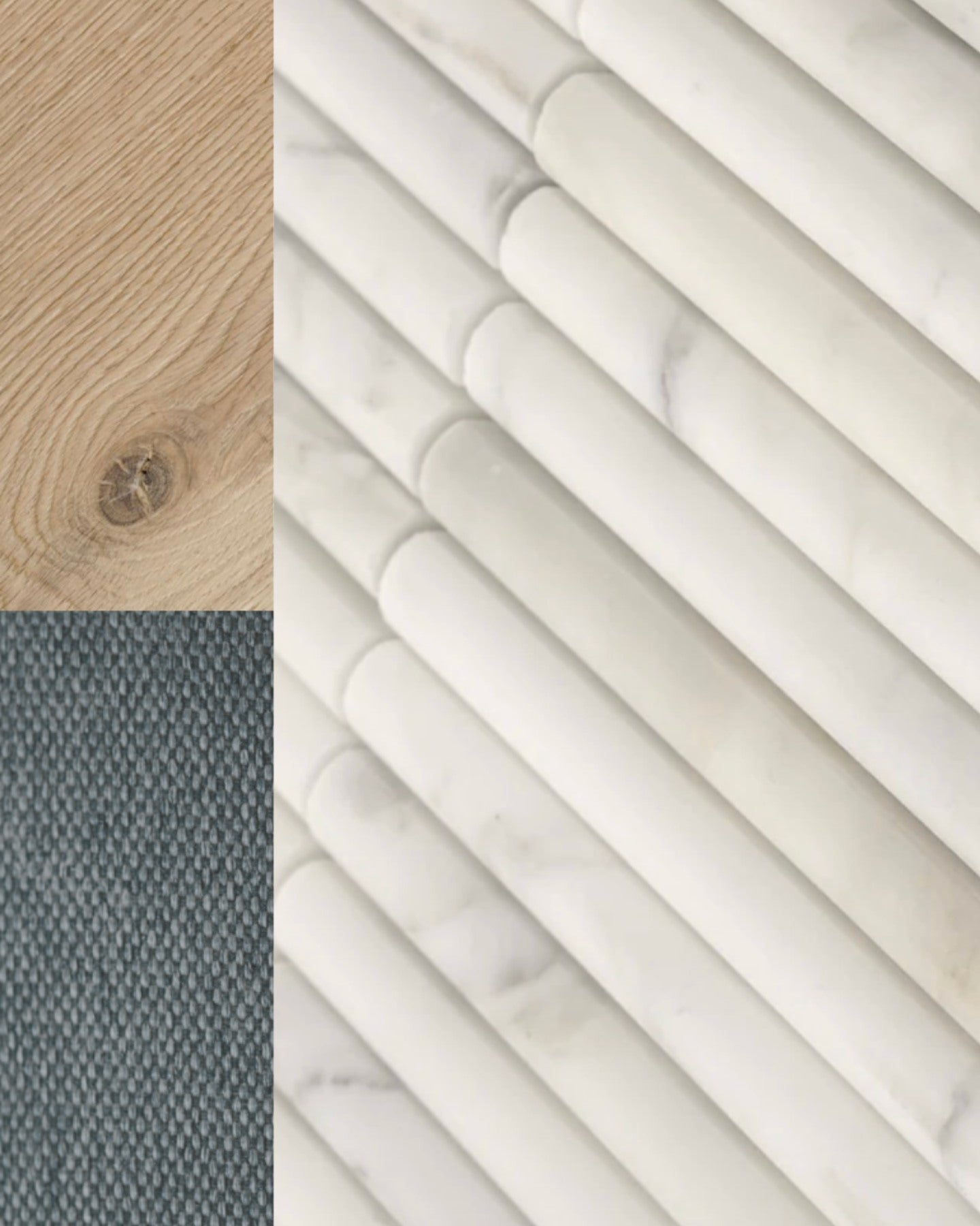 The best materials don't match. They belong together.

Handcrafted tile, natural stone and warm wood each bring something different to a space. The secret is knowing how to balance texture, tone and contrast so every material has its moment, without competing for attention.

Consider this your guide to mixing materials like a designer.

Tile: Calacatta Gold Cabochon Pencil Mosaic Marble Tile Honed, Mediterranean Blue 2x6 Thin Bejmat Zellige Tile
Design: @fairmonthomesdfw, @retreatinteriordesignstu (image 2)