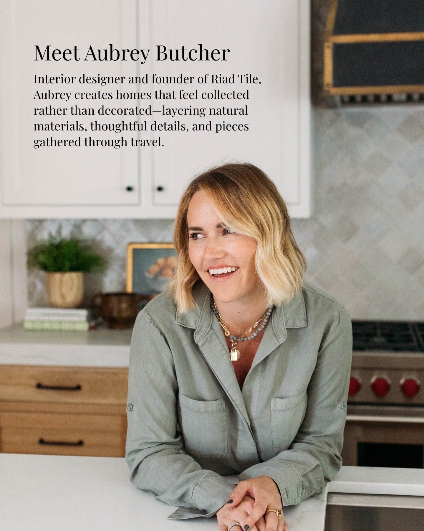 Every beautiful home begins with a point of view.

For our first Designer Spotlight, we're stepping inside the work of Aubrey Butcher: a designer whose layered approach to natural materials and collected pieces creates spaces that feel personal, timeless, and distinctly her own.

Explore the full story on our website.

Photos: @kellychristinephoto 
Design: Aubrey Butcher @gildedheights
Builds: @stainbackconstruction @mgrayarchitecture (image 2)