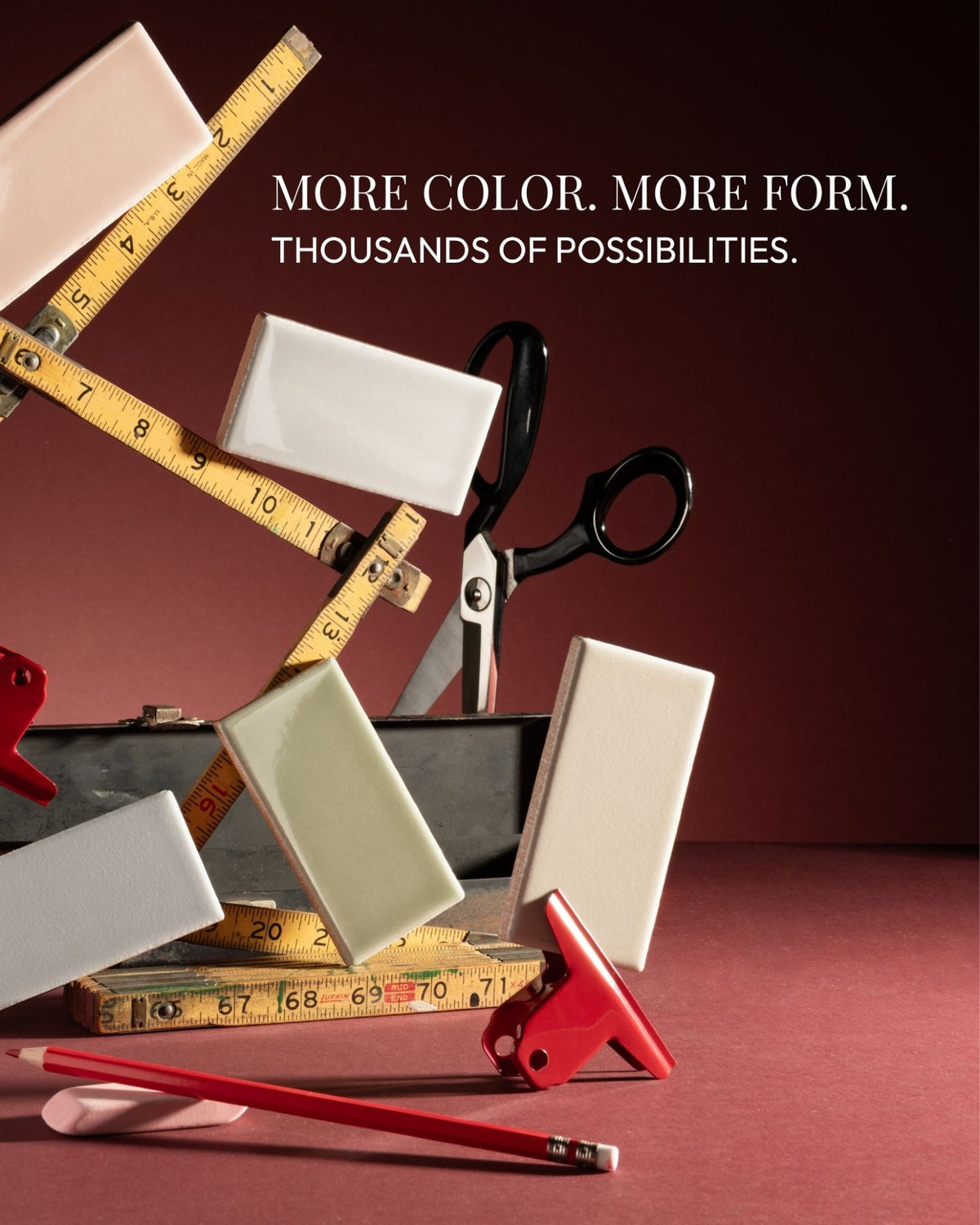 So many possibilities. So distinctly yours.

Meet Foundation Ceramics: 39 colors, 13 formats, and 2 finishes that open up thousands of combinations. From a quiet wash of color to a bold new direction, there's room to bring your vision to life.

Swipe to explore the possibilities.

Find your starting point. Explore the collection and order samples at the link in our bio.