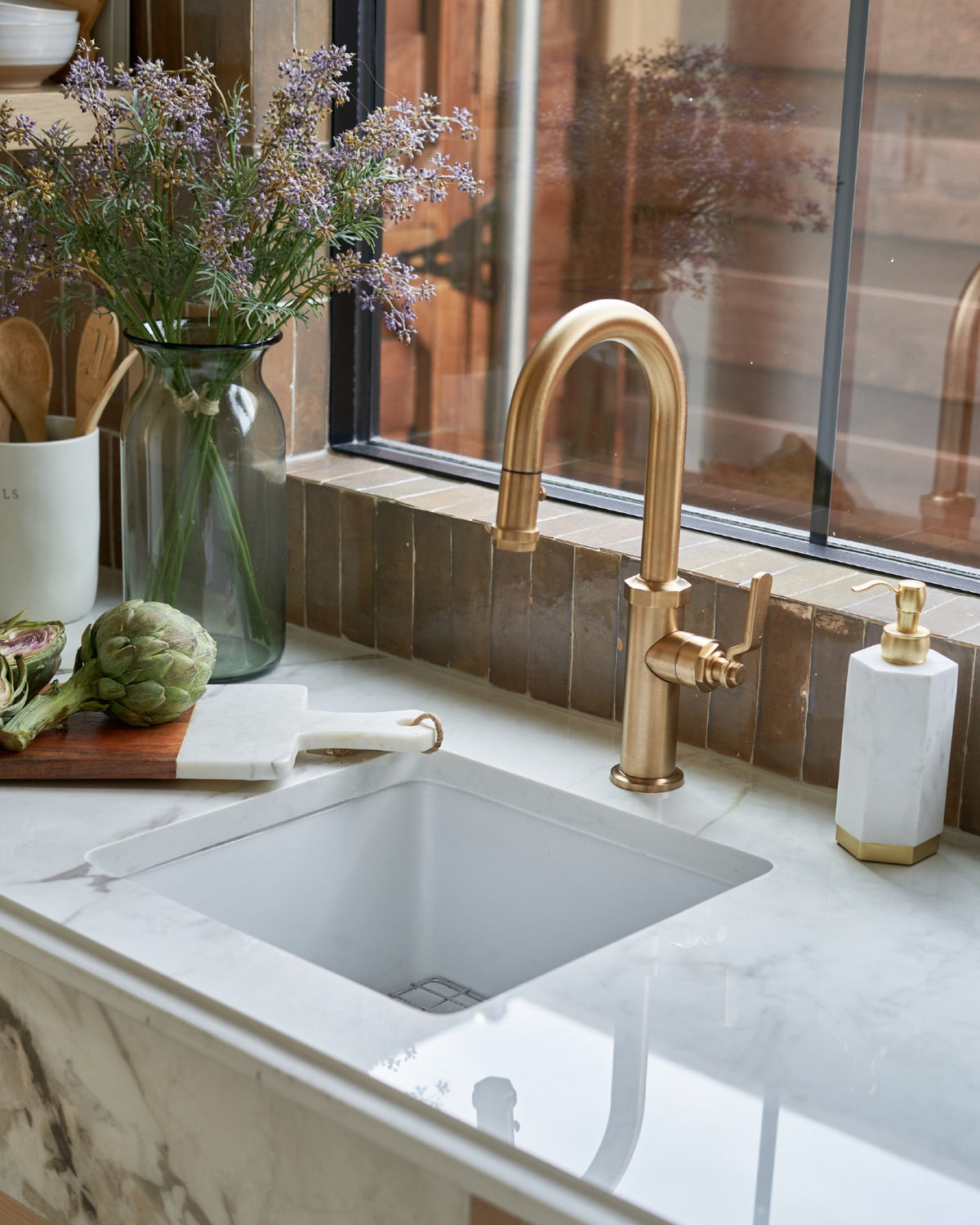 The smallest details are often the ones that stay with you.

Handmade tile catching the sunlight. The warmth of natural stone. A quiet beauty of thoughtfully chosen finishes. Together, they create a home that feels considered from every angle.

Created in collaboration with @buildtx and @rejuvenation. (image 3)
