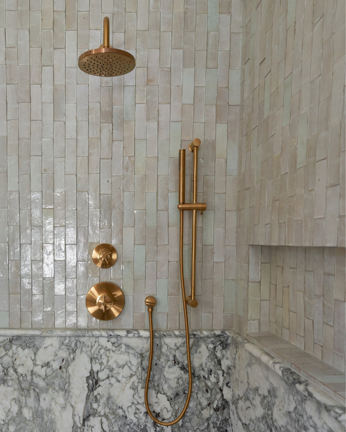 The smallest details are often the ones that stay with you.

Handmade tile catching the sunlight. The warmth of natural stone. A quiet beauty of thoughtfully chosen finishes. Together, they create a home that feels considered from every angle.

Created in collaboration with @buildtx and @rejuvenation. (image 10)