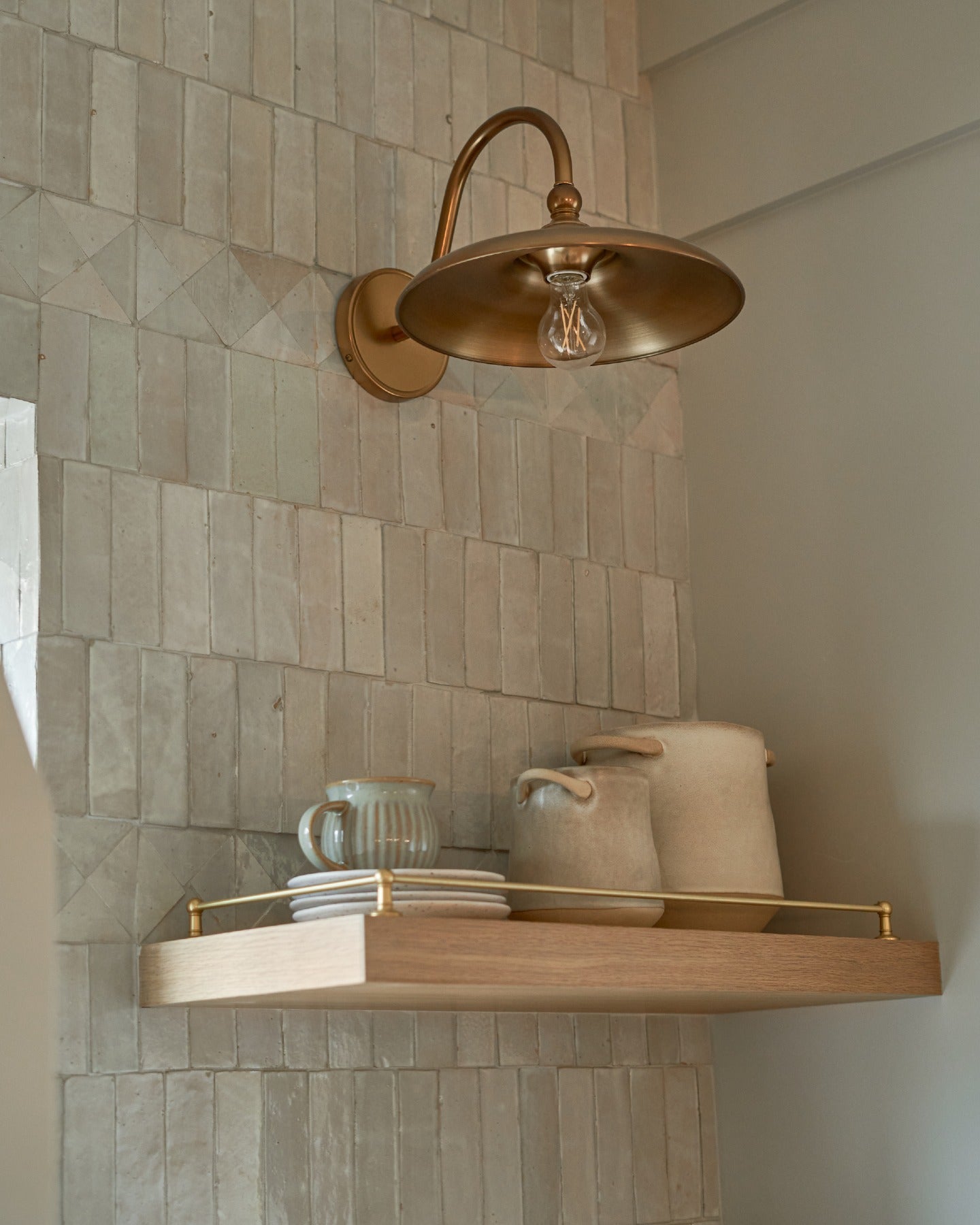 Beautiful homes begin with a shared vision.

Thoughtful architecture, timeless lighting, handcrafted tile, and natural stone carry a quiet sense of continuity from the primary bath to the kitchen, butler's pantry, and laundry room, creating a home that feels beautifully whole.

Created in collaboration with @buildtx and @rejuvenation. (image 3)