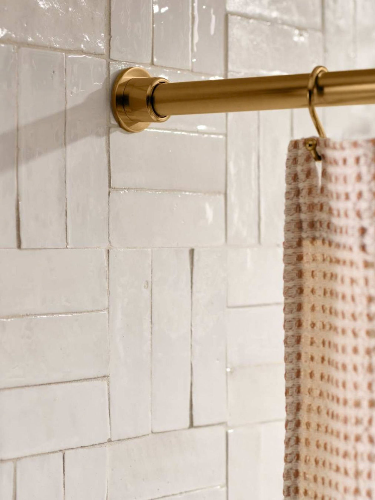 Give the surface something to say.

Carved marble, handmade variation, natural veining. Texture brings depth and movement to even the quietest palette.

All photography provided by Rejuvenation.

Tile: Calacatta Gold Cabochon Pencil Mosaic Marble Tile Honed, Baobab 12x12 Venezia Terrazzo Tile, Snow White 2x6 Thin Bejmat Zellige Tile. Norwegian Rose 12x12 Marble Tile Honed (image 4)